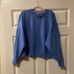 🧡 Women’s Catherine Malandrino Sport cropped pullover sweatshirt